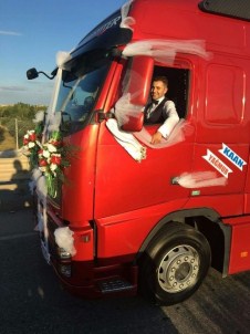 TIR Gelin Aracı Oldu