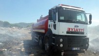 KOCA SEYİT - Çöplükteki Yangın Kontrol Altına Alındı