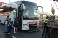 SERVİS OTOBÜSÜ - Kocaeli'de Zincirleme Kaza Açıklaması 7 Yaralı