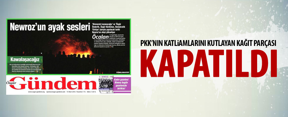 Özgür Gündem geçici olarak kapatıldı