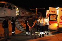 AMBULANS UÇAK - Prematüre İkizler, Ambulans Uçakla Erzurum'a Sevk Edildi