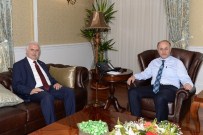 Rektör Koçak'tan Vali Azizoğlu'na Veda Ziyareti