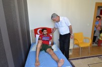 Başkan Polat'tan 15 Temmuz Gazisi Alpdemir'e Ziyaret