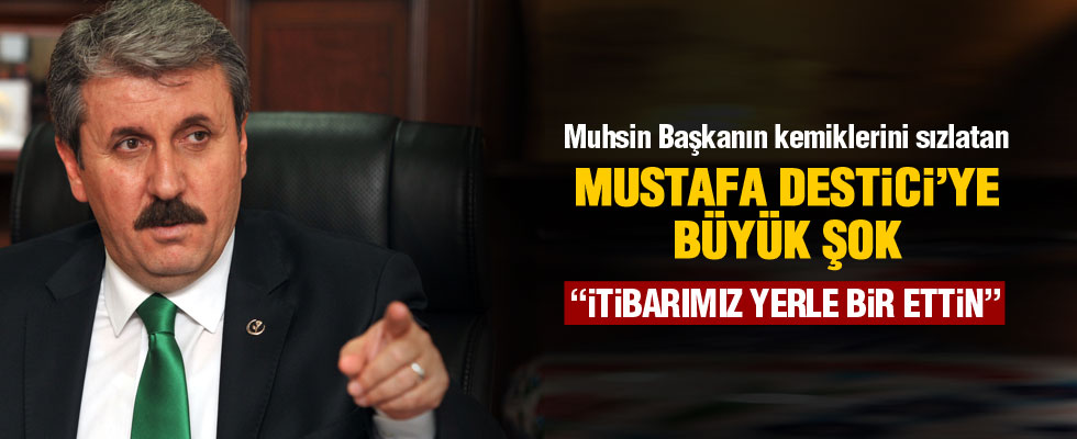 BBP Genel Başkanı Destici'ye büyük şok!