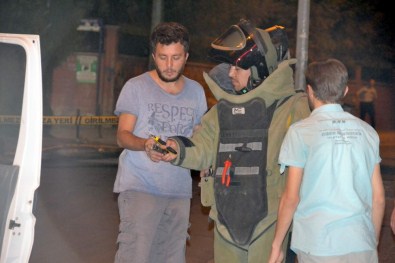 Bomba Sürü Verilen Şüpheli Paket Patlatıldı