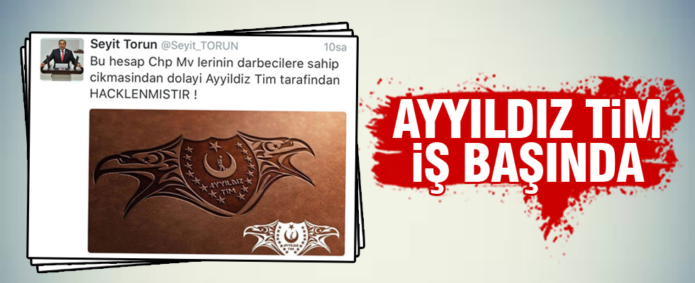 CHP'li Seyit Torun'un twitter hesabı hacklendi