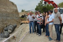 DSİ Bölge Müdürü Hayrullah Çoşkun Naras Barajında İncelemelerde Bulundu