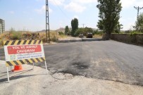 Eğribucak Mahallesi'nde Asfaltlama Çalışması