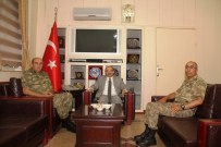 İBRAHIM AYHAN - Giresun Jandarma Bölge Komutanı Saraç'tan, Vali Ustaoğlu'na Ziyaret