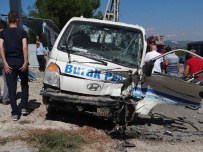 Gölpazarı'nda Trafik Kazası Açıklaması 4 Yaralı