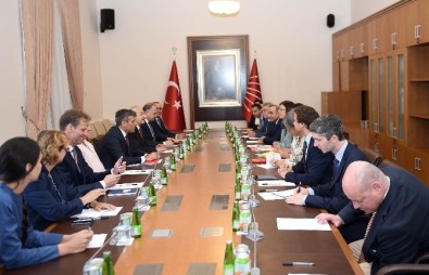 Kılıçdaroğlu, AGİT PA Başkanı Muttonen İle Görüştü