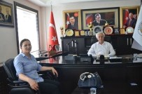 ABDURRAHMAN TOPRAK - Mal Müdürü Satı Arslan'dan Başkan Toprak'a Veda Ziyareti