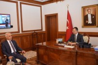 MGTC Yeni Yönetimi Vali Toprak'ı Ziyaret Etti