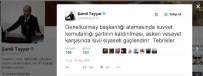 ŞAMİL TAYYAR - Tayyar, Genelkurmay Başkanlığı Atamasında Kuvvet Komutanlığı Şartının Kaldırılmasını Değerlendirdi