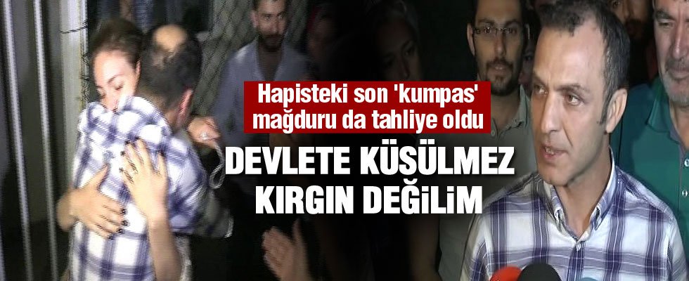 Hapisteki son 'kumpas' mağduru Yüzbaşı Murat Eren tahliye oldu