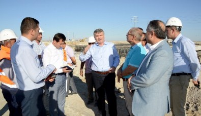 Aksaray Yoluna Organize Sanayi Köprülü Kavşağı Yapılıyor