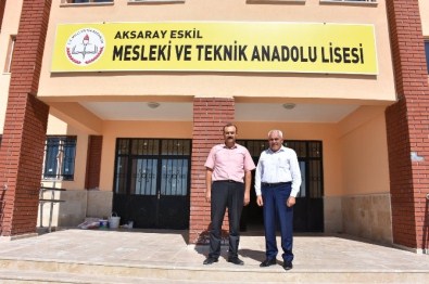 Başkan Alçay'dan Teknik Liseye Ziyaret