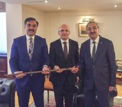 ULAŞTIRMA DENİZCİLİK VE HABERLEŞME BAKANI - Başkan Çoban'ın Ankara Ziyareti