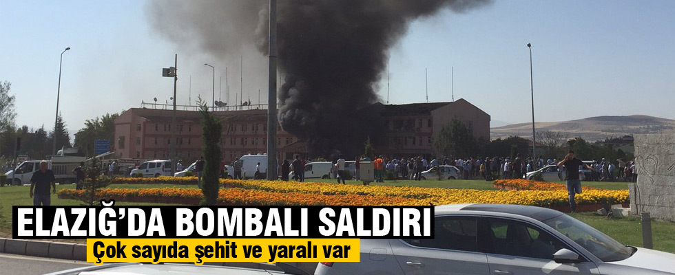 Elazığ Emniyet Müdürlüğü'nde büyük patlama