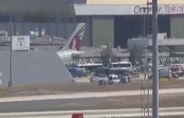 TEKNİK ARIZA - Katar Uçağı, Atatürk Havalimanı'na Acil İniş Yaptı
