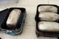 Valizden 32 Kilo Esrar Çıktı