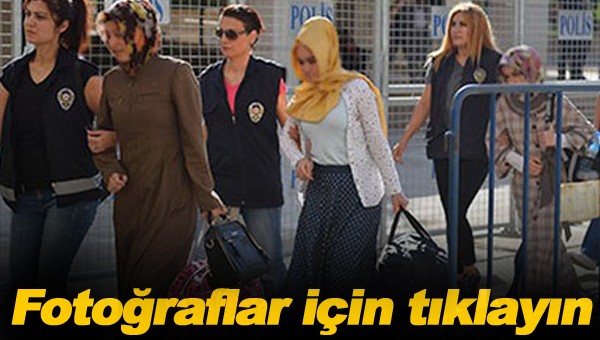 Mardin'de FETÖ'nün 'Abla'ları adliyeye sevk edildi