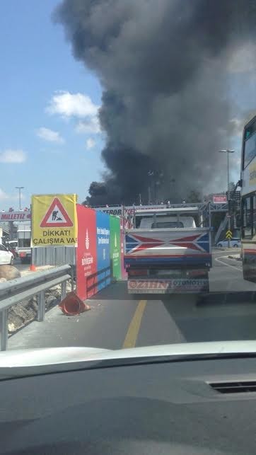 İstanbul'da büyük yangın