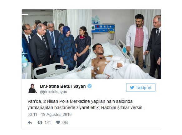 Ziyaretin ardından şehit oldu