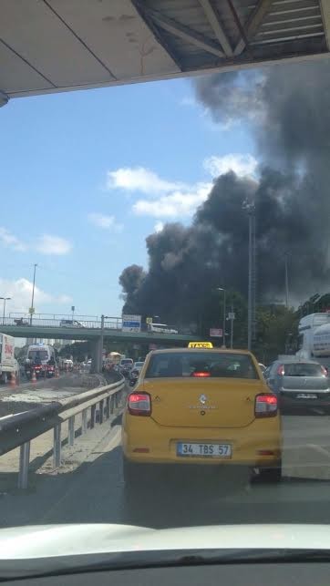 İstanbul'da büyük yangın
