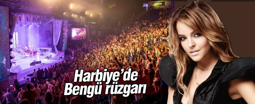 Bengü Harbiye'yi coşturdu