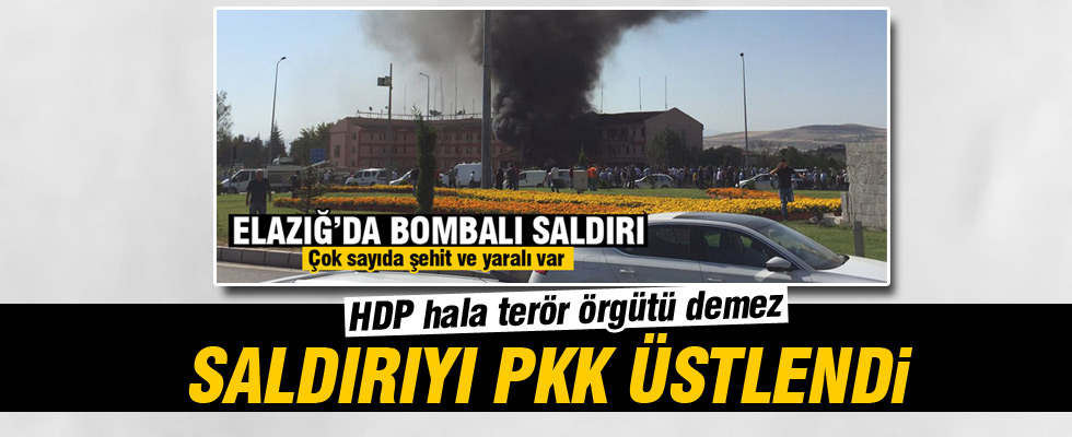 Elazığ saldırısını PKK üstlendi