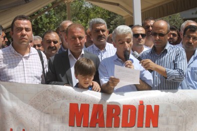 Mardin'de Terör Örgütü PKK'ya Tepki