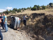 Otomobil Şarampole Uçtu Açıklaması 5 Yaralı