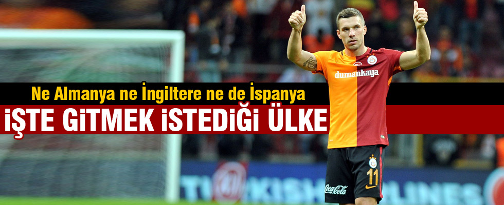 Podolski gideceği takımı açıkladı!