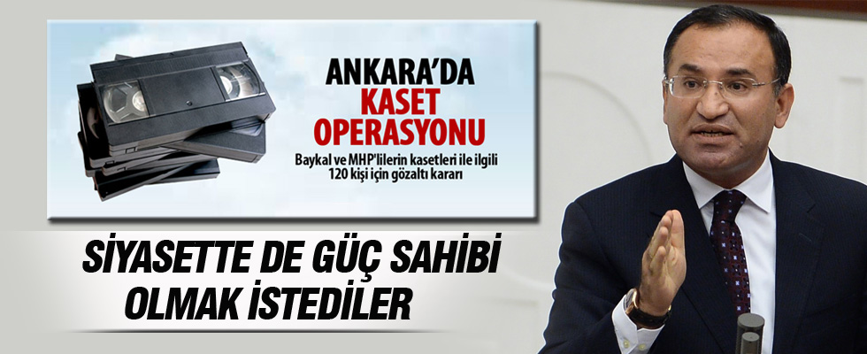 Adalet Bakanı Bekir Bozdağ 'kaset kumpası' hakkında konuştu