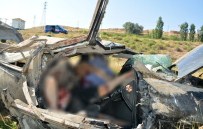 SEDA SEZER - Aksaray'da Gurbetçi Aile Kaza Yaptı Açıklaması 2 Ölü, 1 Yaralı