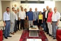 HALIL MEMIŞ - Başkan Ergün Akhisar MHP İlçe Teşkilatı'nı Ağırladı