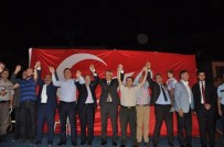 MALAZGIRT SAVAŞı - Bayat'ta Devlet Millet Ele Demokrasi Nöbetinde