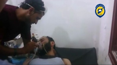 İdlib'e Zehirli Gazlı Saldırı