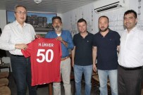 Nevşehirspor Yöneticilerinden Ünver'e Ziyaret