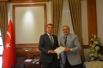 SÜLEYMAN ATEŞ - Rektör Çelik Vali Toprak'a Veda Ziyaretinde Bulundu