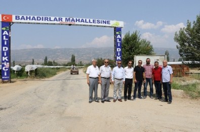 Sarıgöl'de Asfalt Sezonu Açıldı