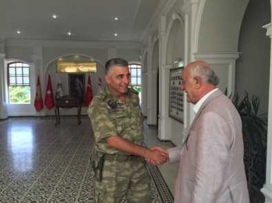Başkan Dingil'den Tuğgeneral Olgay'a Ziyaret