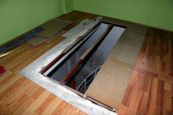 FETÖ'nün okulunda gizli geçit bulundu