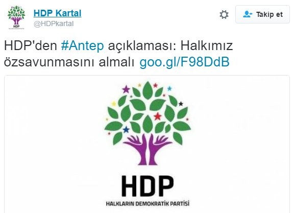 HDP'den çok tehlikeli çağrı