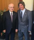 Gazetecilerden TBMM Başkanı Kahraman'a Ziyaret