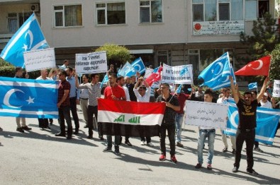 Irak Büyükelçiliği Önünde Protesto