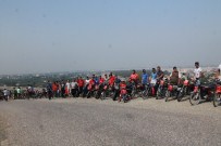GRUP GENÇ - Motosikletli Gençlerden 'Şehitleri Saygı Ve Teröre Tepki' Etkinliği