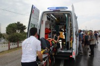İŞÇİ SERVİSİ - Tekirdağ'da Trafik Kazası Açıklaması 3 Yaralı