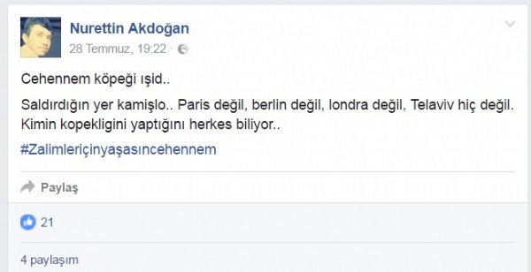 Düğünü kana bulanan damadın dikkat çeken paylaşımı!